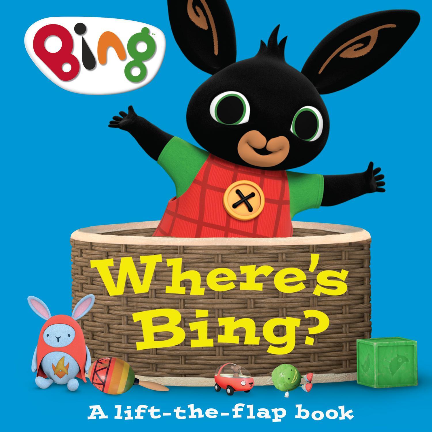Cover: 9780008497804 | Where's Bing? A lift-the-flap book | HarperCollins ChildrenâEURs Books