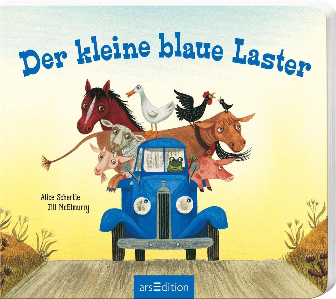 Cover: 9783845839066 | Der kleine blaue Laster | Mit stabilen Schiebern | Alice Schertle