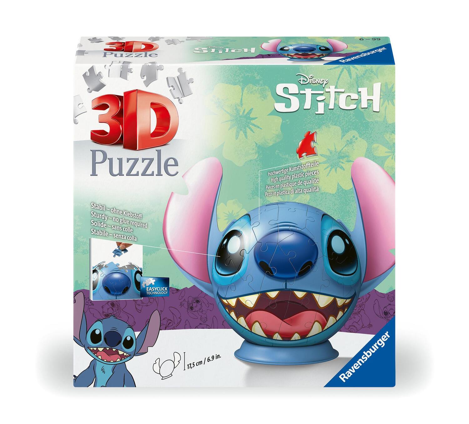 Cover: 4005556115747 | Ravensburger 3D Puzzle 11574 - Puzzle-Ball Stitch - Puzzleball mit...