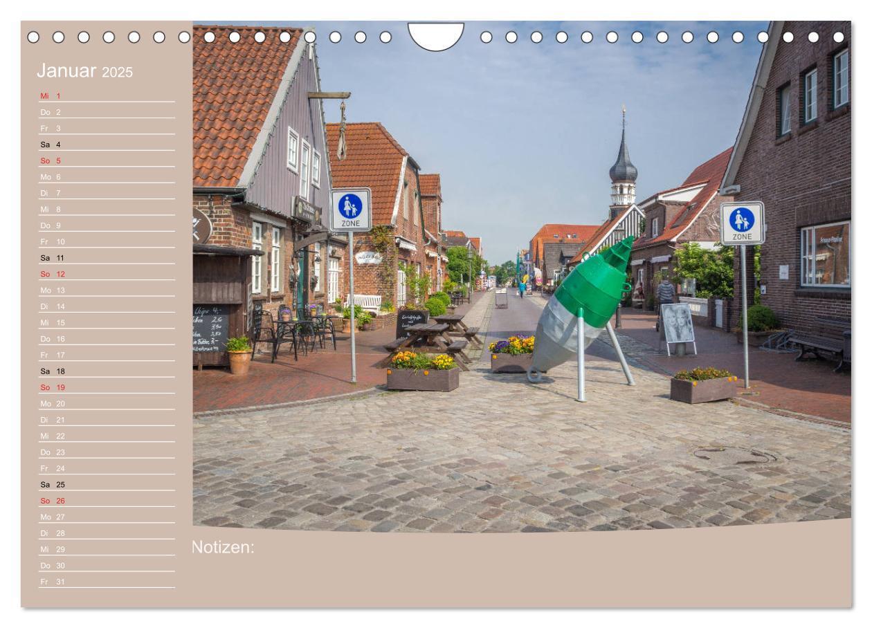 Bild: 9783435419746 | Hooksiel im Friesland (Wandkalender 2025 DIN A4 quer), CALVENDO...