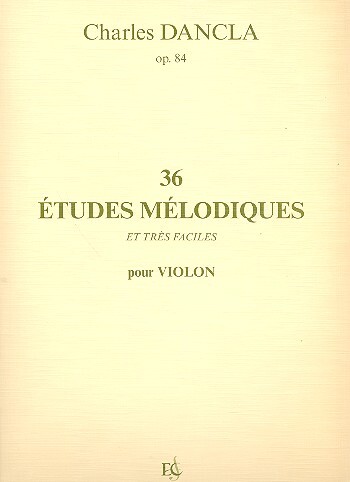 Cover: 9790230320351 | 36 études mélodiques et très faciles op.84 pour violon | Dancla | Buch