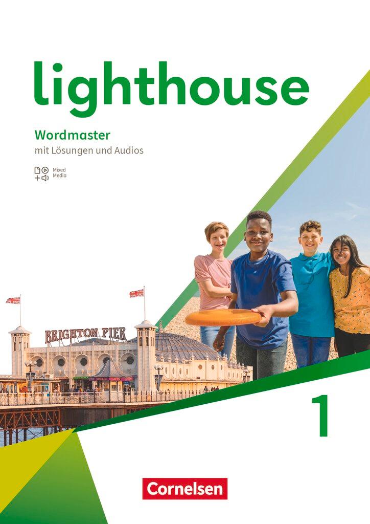 Cover: 9783060365333 | Lighthouse Band 1: 5. Schuljahr - Wordmaster mit Lösungen und Audios