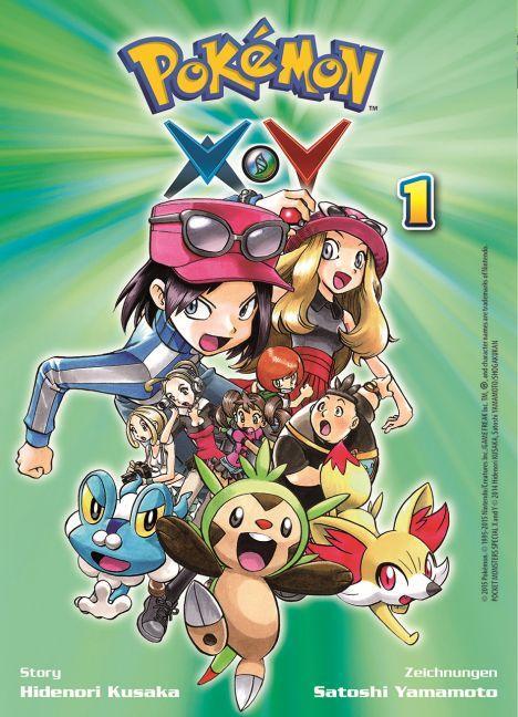 Cover: 9783957982704 | Pokémon X und Y 01 | Hidenori Kusaka (u. a.) | Taschenbuch | Deutsch