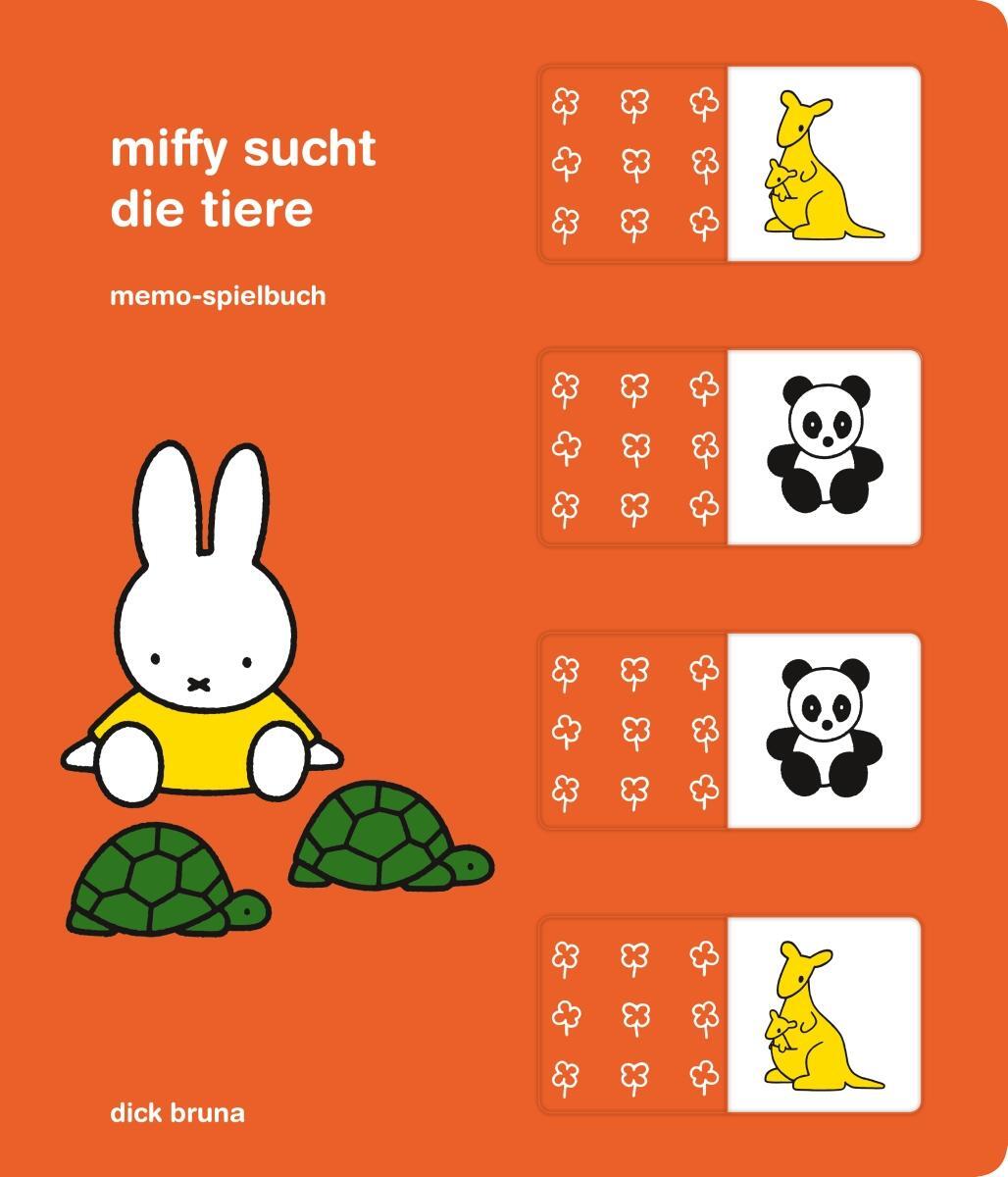 Cover: 9783257012774 | Miffy sucht die Tiere | Memo-Spielbuch | Dick Bruna | Buch | 12 S.