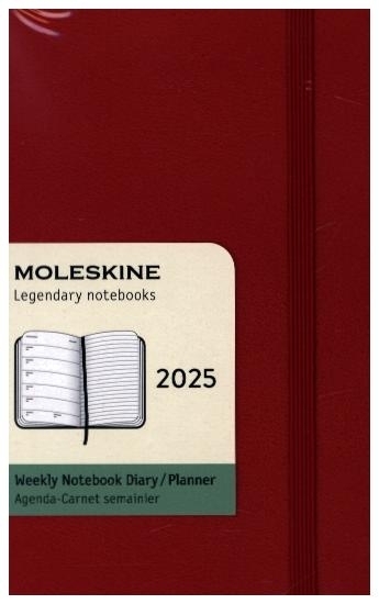 Cover: 8056999270353 | Moleskine 12 Monate Wochen Notizkalender 2025, Pocket/A6 | Buch | 2025