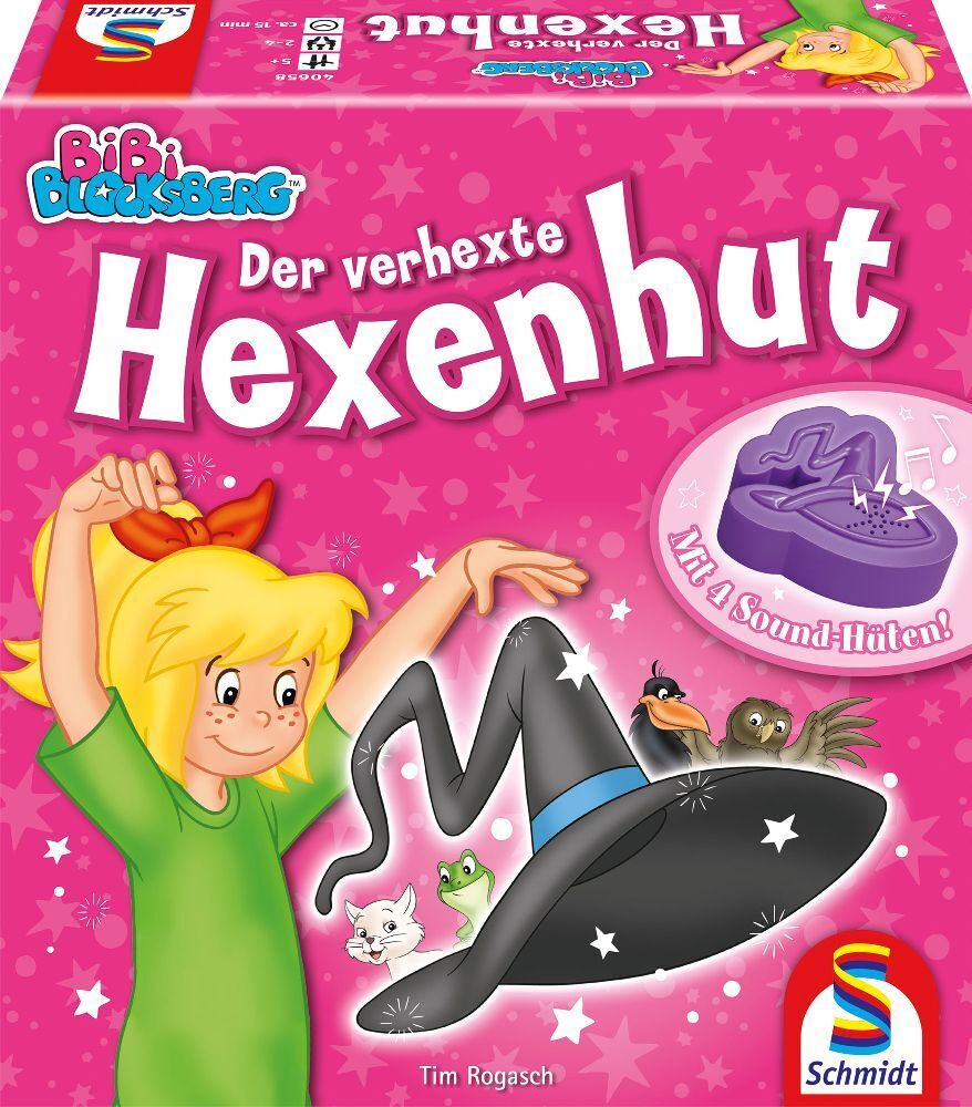 Cover: 4001504406585 | Bibi Blocksberg, Der verhexte Hexenhut | Spiel | Schachtel | 40658