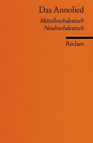 Cover: 9783150014165 | Das Annolied | Mittelhochdeutsch / Neuhochdeutsch | Eberhard Nellmann