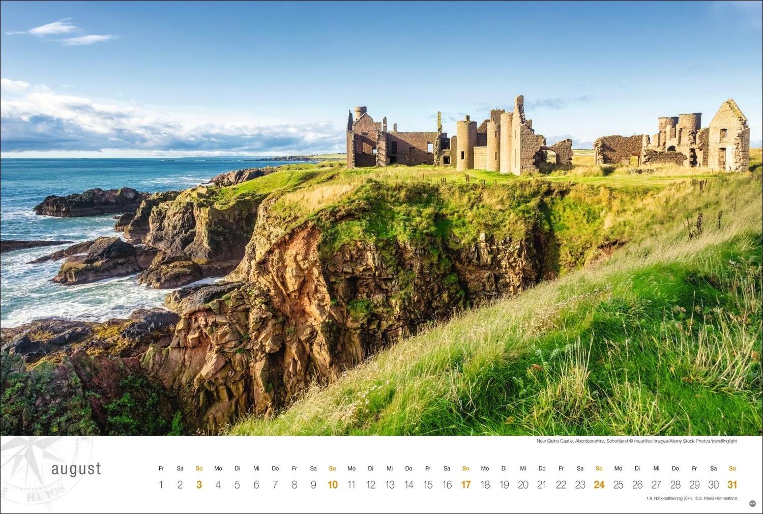 Bild: 9783756404902 | Schottland Globetrotter Kalender 2025 - Von wilden Küsten, Seen und...
