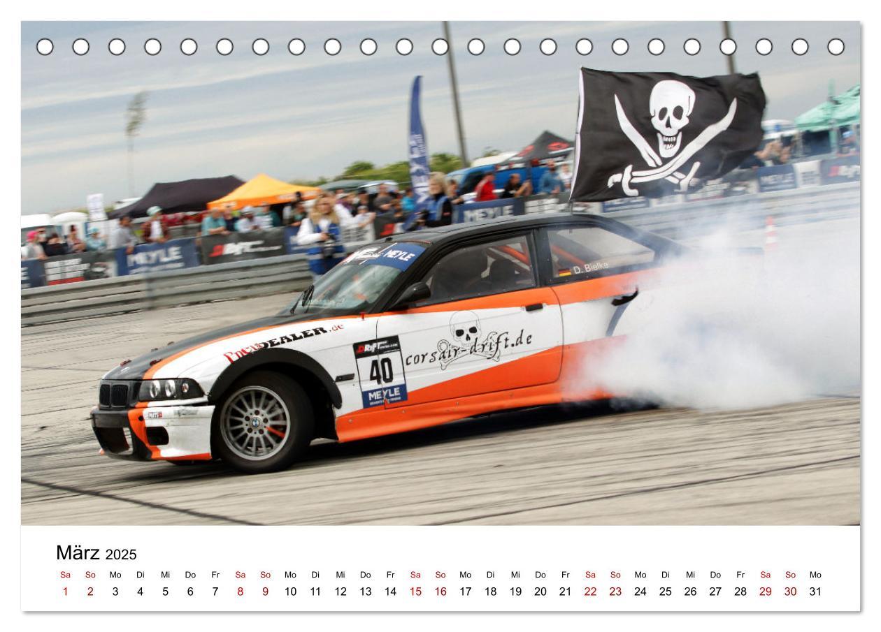 Bild: 9783435099429 | Driftwinkel Extrem (Tischkalender 2025 DIN A5 quer), CALVENDO...