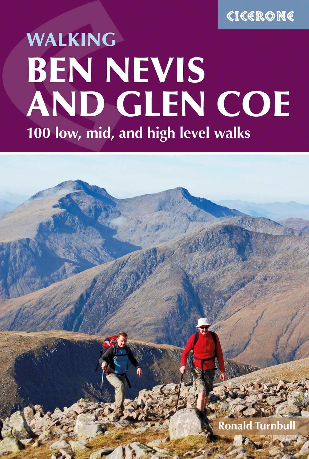 Cover: 9781852848712 | Ben Nevis and Glen Coe | 100 low, mid, and high level walks | Turnbull