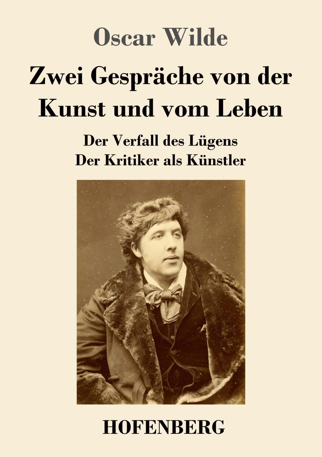 Cover: 9783743746794 | Zwei Gespräche von der Kunst und vom Leben | Oscar Wilde | Taschenbuch