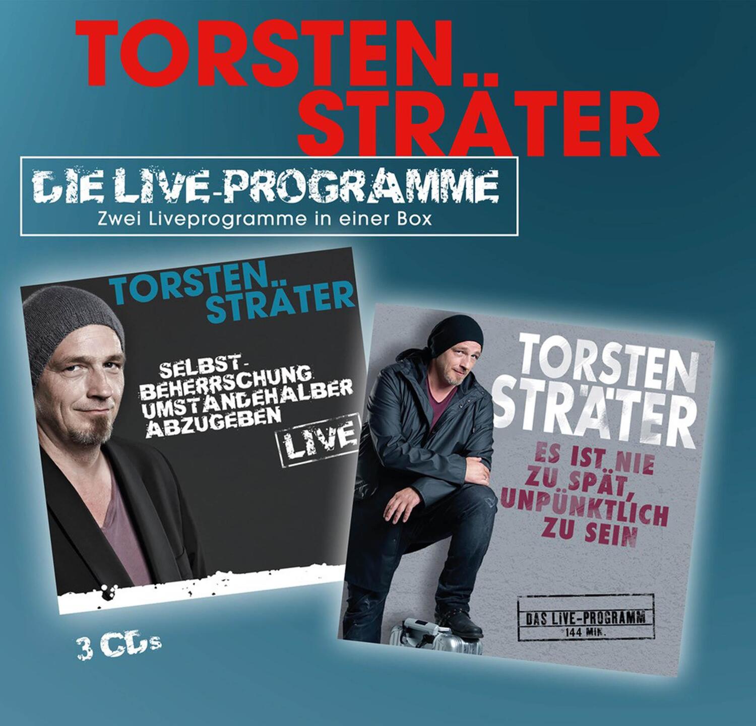 Cover: 9783785782606 | Die Live-Programme | Torsten Sträter | Audio-CD | 3 Audio-CDs | 2020