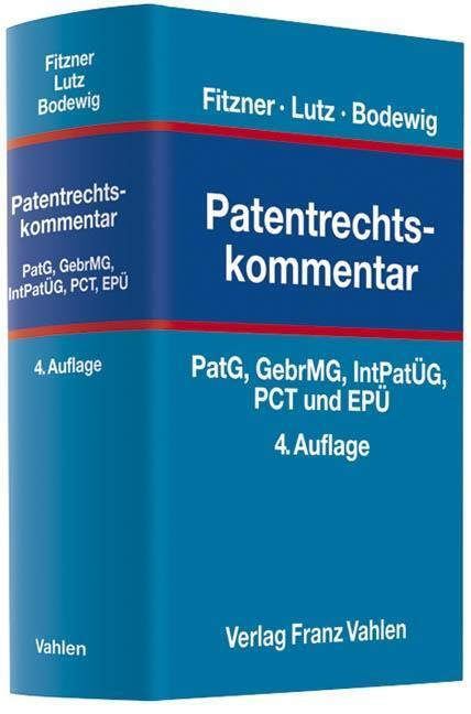 Cover: 9783800635917 | Patentrechtskommentar | Buch | XXXII | Deutsch | 2012