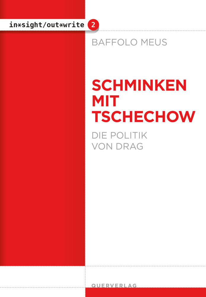Cover: 9783896563040 | Schminken mit Tschechow | Die Politik von Drag | Baffolo Meus | Buch