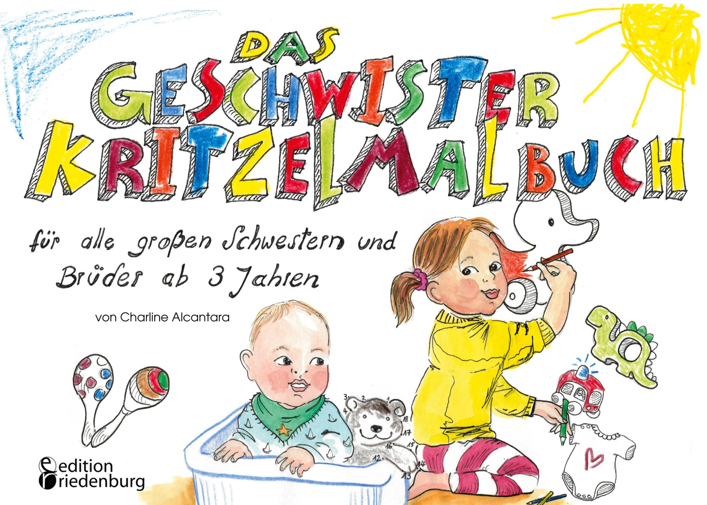 Cover: 9783990820551 | Das Geschwister Kritzelmalbuch für alle großen Schwestern und...