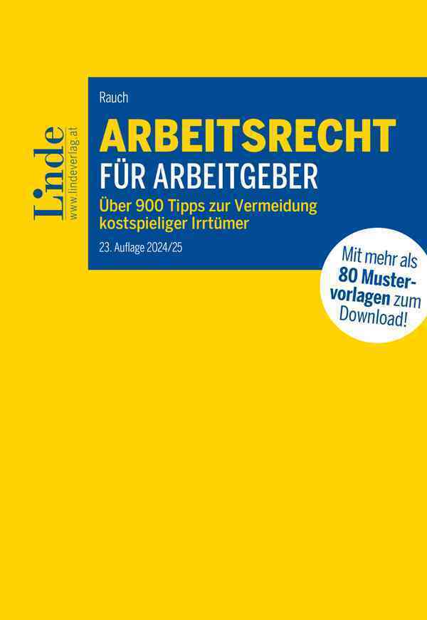 Cover: 9783707349764 | Arbeitsrecht für Arbeitgeber | Thomas Rauch | Taschenbuch | 1020 S.