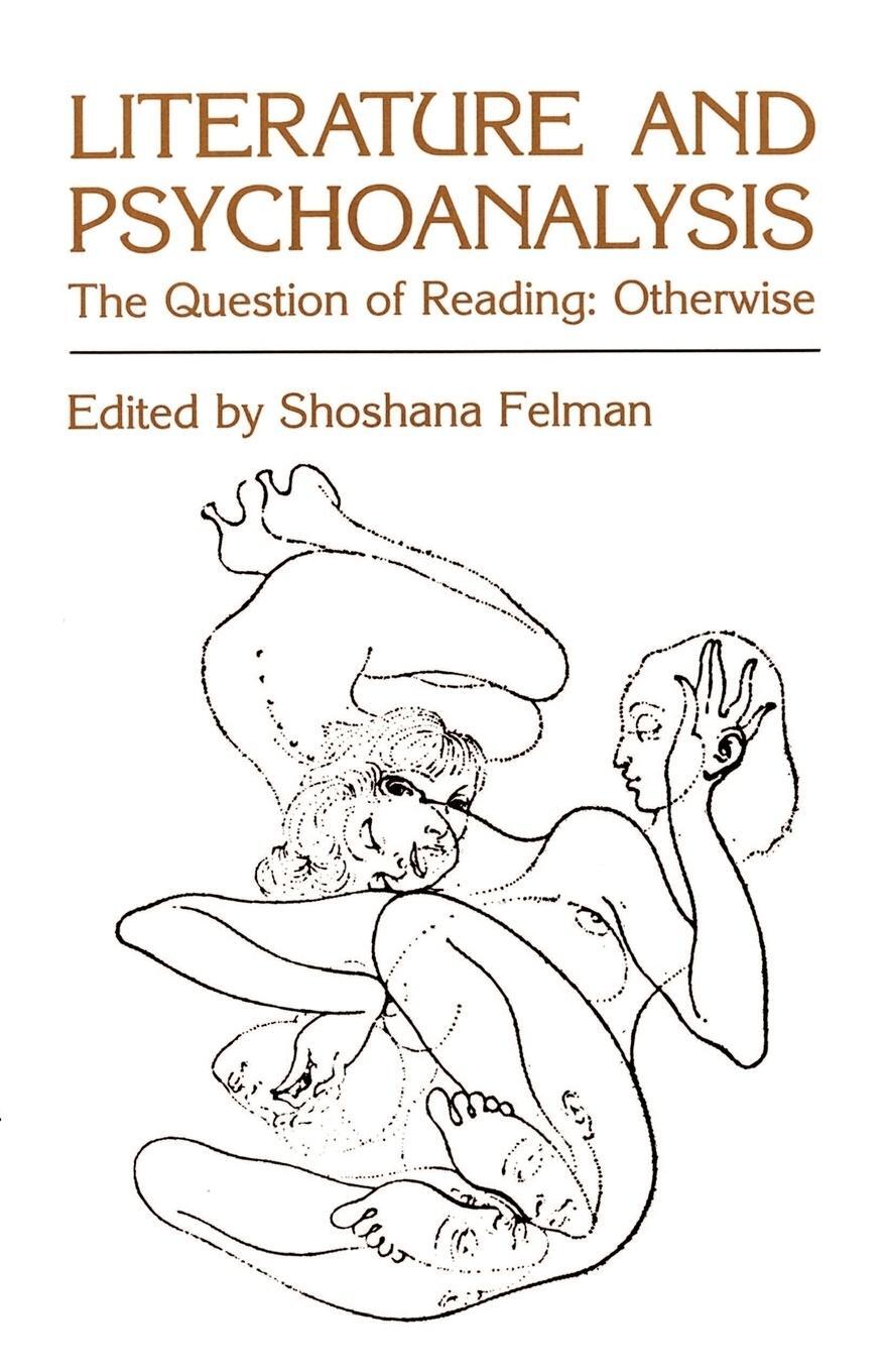 Cover: 9780801827549 | Literature and Psychoanalysis | The Question of Reading: Otherwise