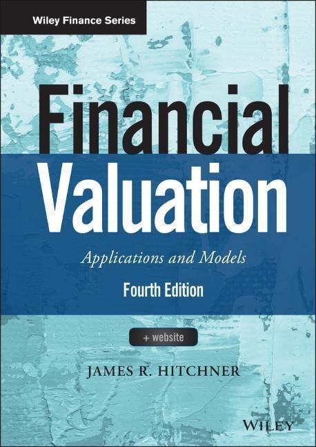 Cover: 9781119286608 | Financial Valuation, + Website | Applications and Models | Hitchner