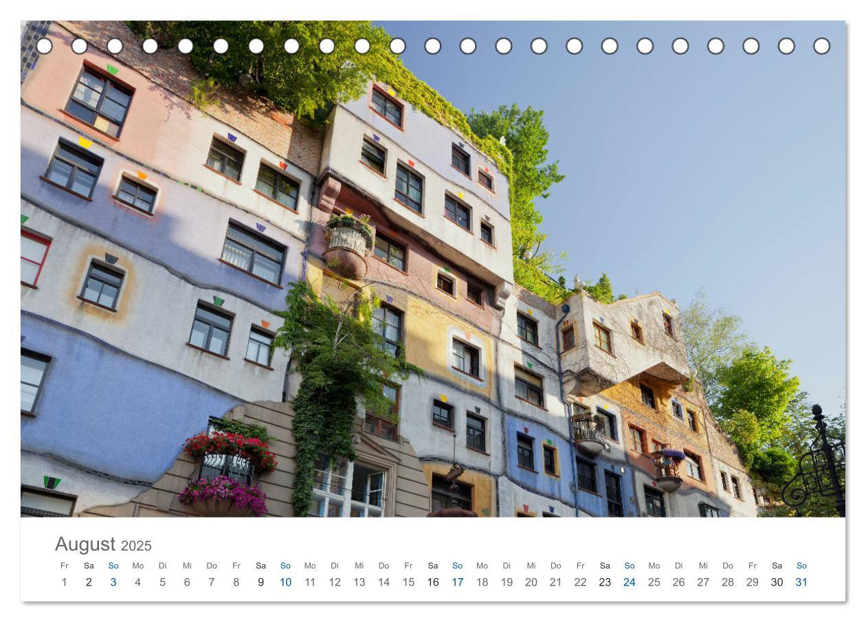 Bild: 9783435452460 | Traumhaftes Wien 2025 (Tischkalender 2025 DIN A5 quer), CALVENDO...