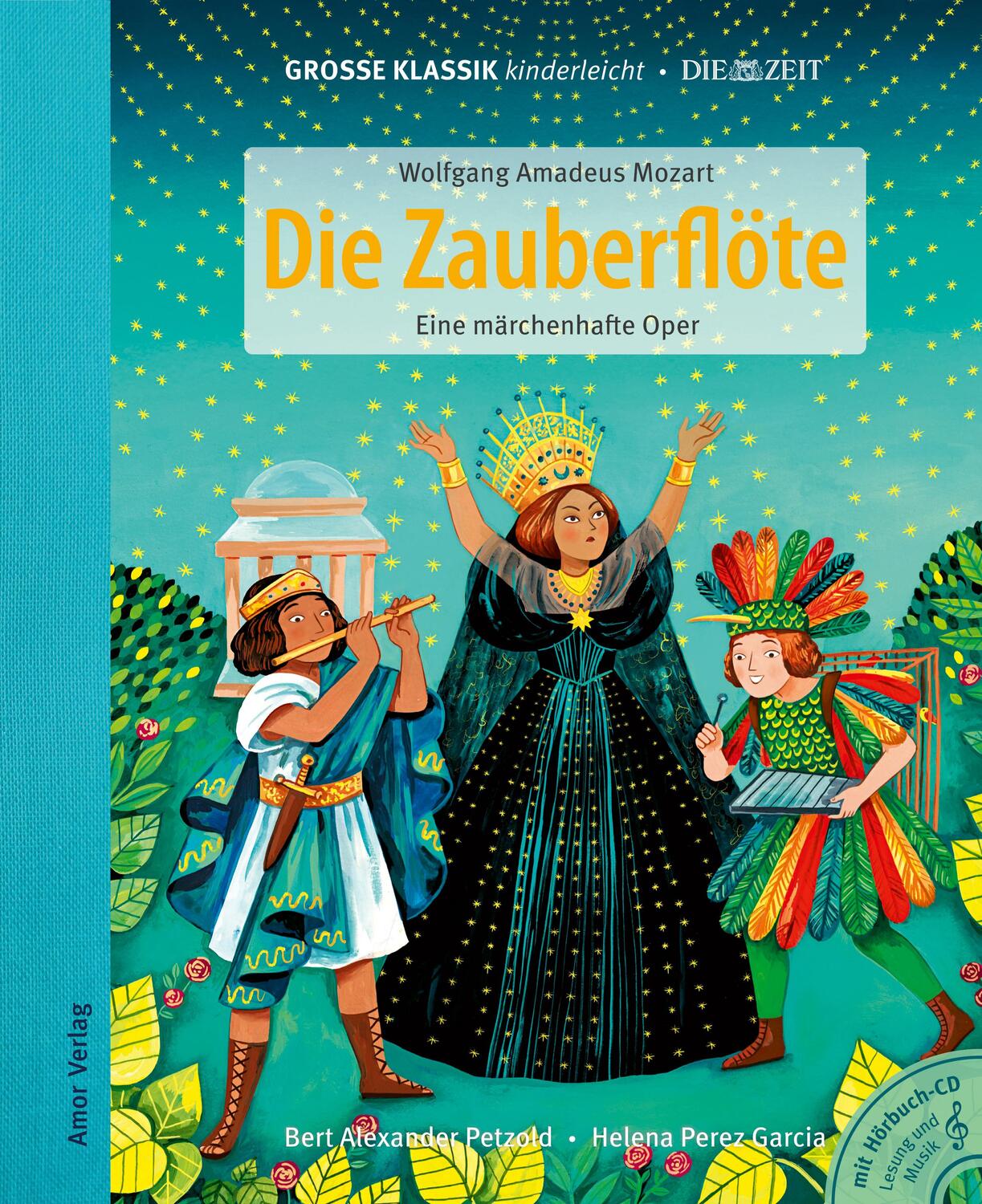 Cover: 9783985873012 | Die Zauberflöte. Eine märchenhafte Oper | Mozart (u. a.) | Taschenbuch