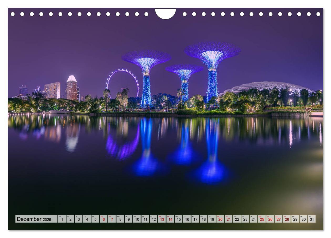 Bild: 9783435326990 | Singapur entdecken (Wandkalender 2025 DIN A4 quer), CALVENDO...