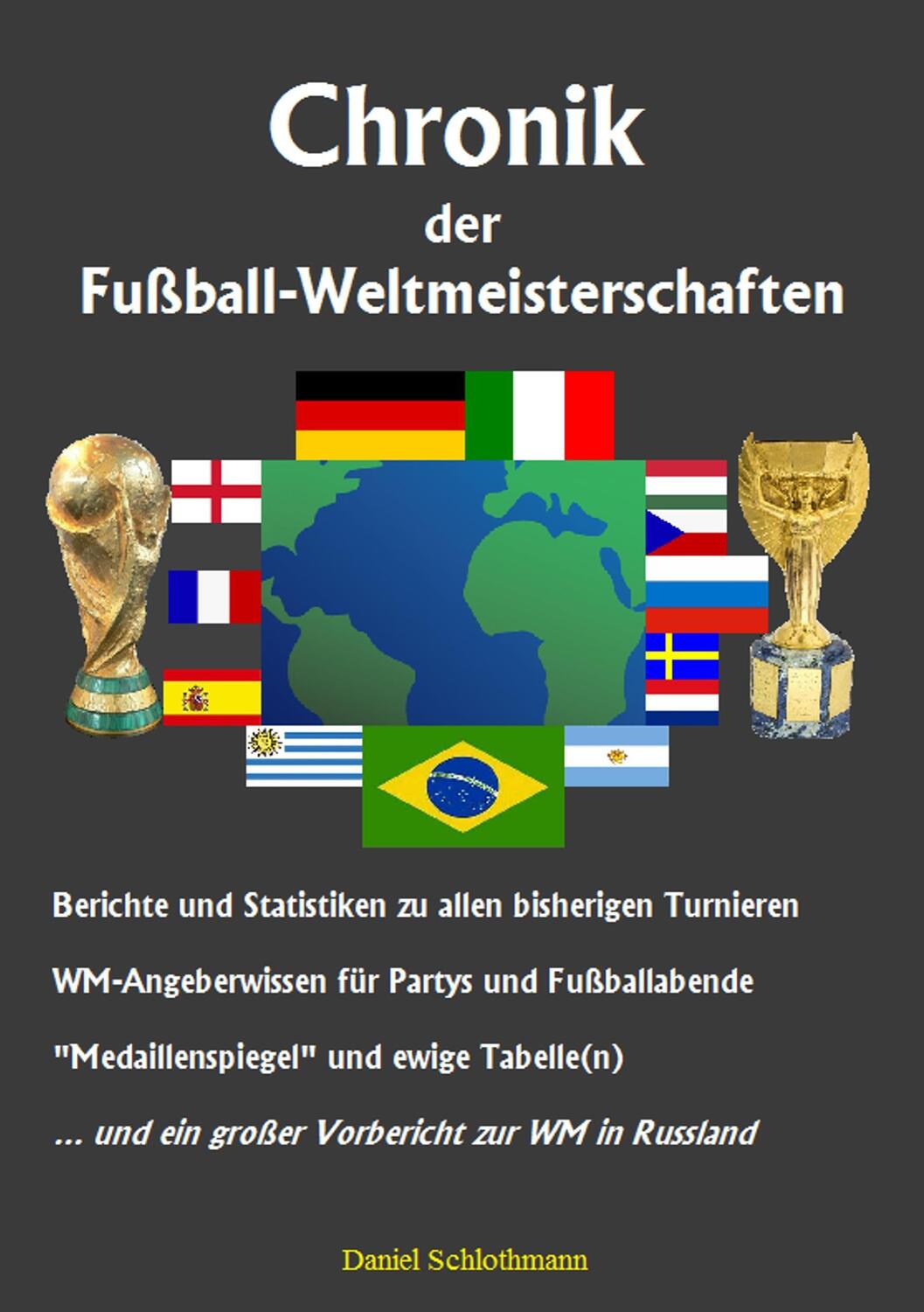 Cover: 9783752813234 | Chronik der Fußball-Weltmeisterschaften | Daniel Schlothmann | Buch