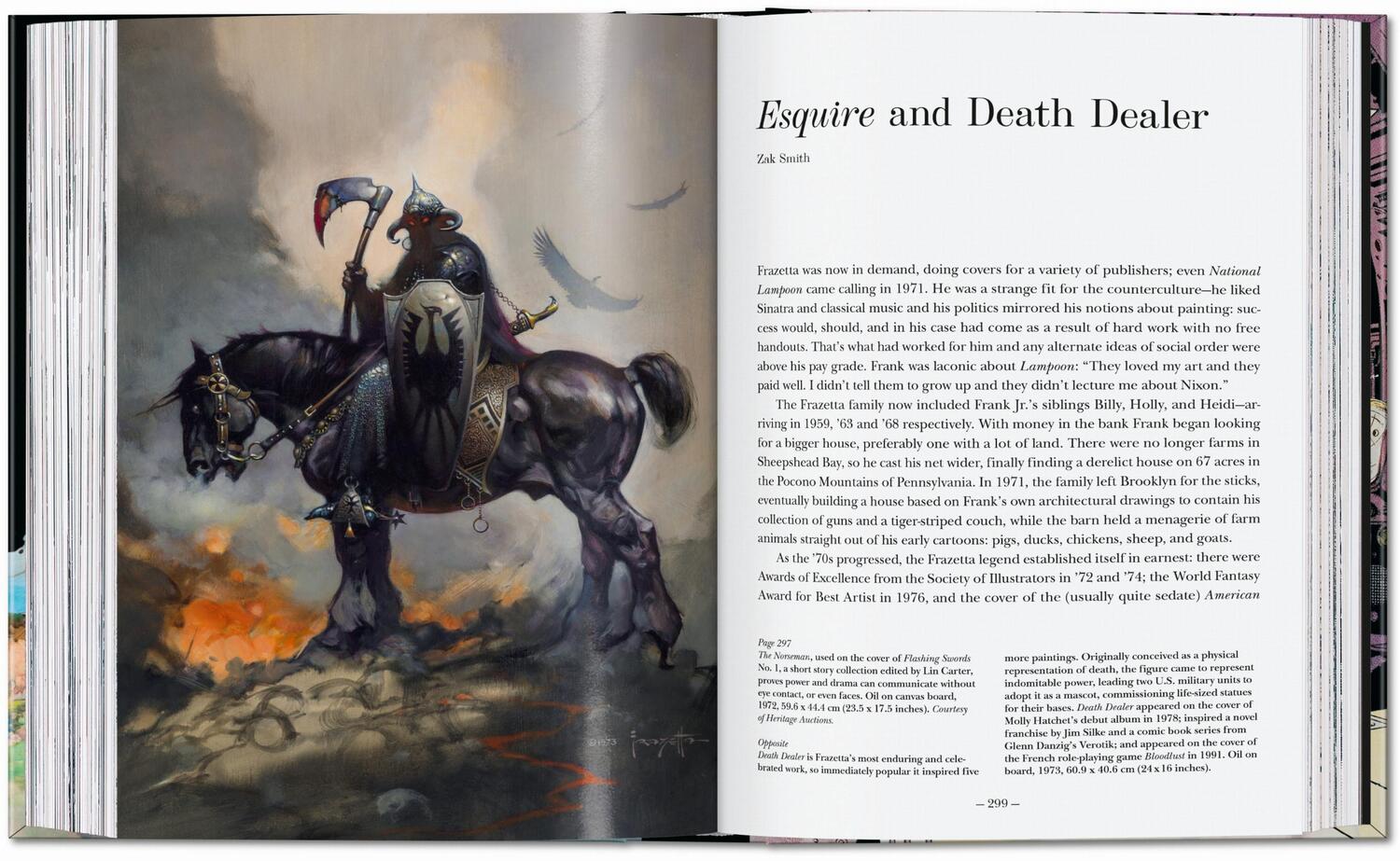 Bild: 9783836597951 | The Fantastic Worlds of Frank Frazetta. 40th Ed. | Dan Nadel (u. a.)