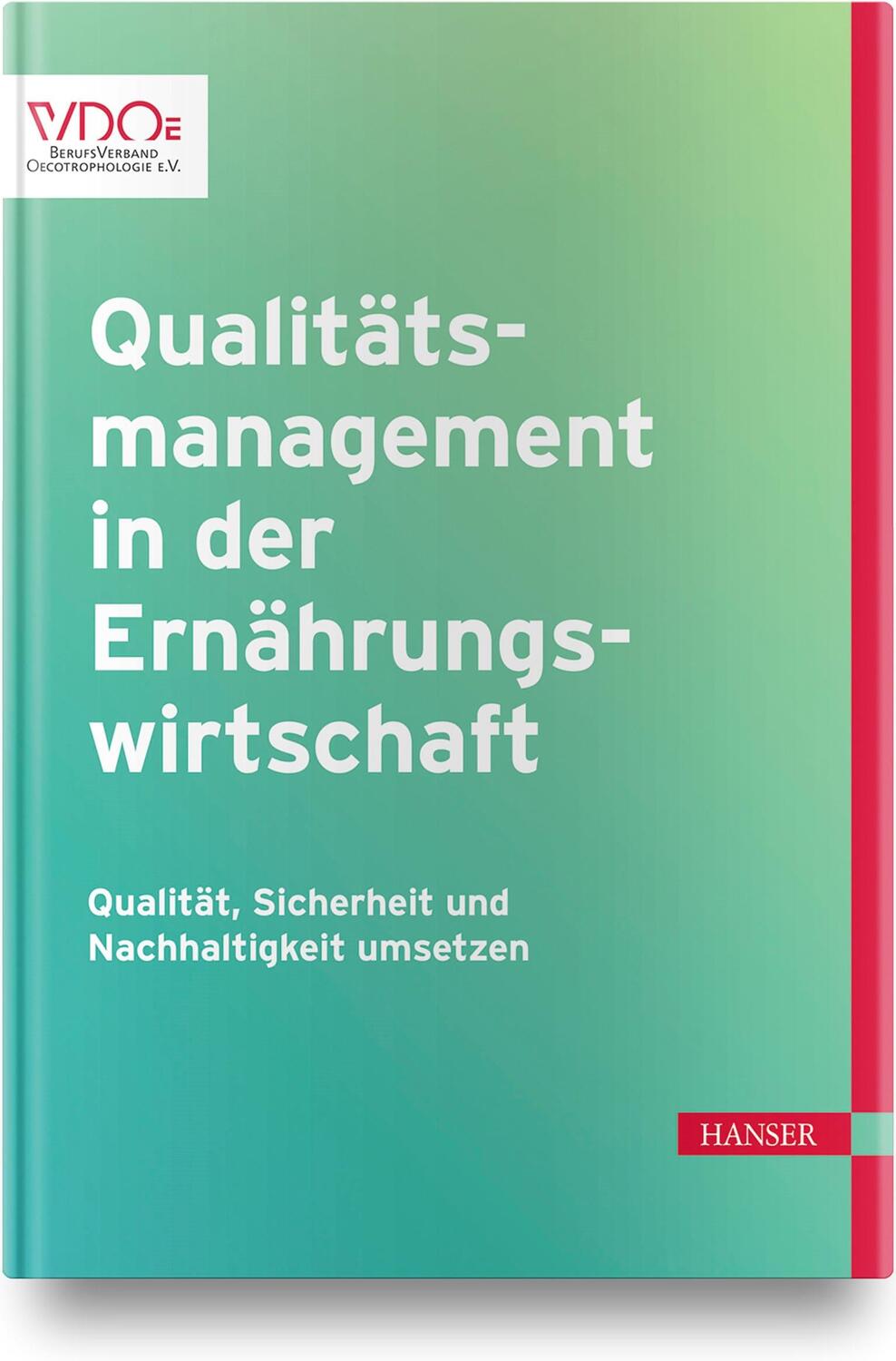 Cover: 9783446449985 | Qualitätsmanagement in der Ernährungswirtschaft | Bornkessel (u. a.)