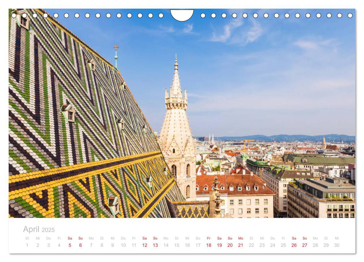 Bild: 9783435374540 | W I E N E R Impressionen (Wandkalender 2025 DIN A4 quer), CALVENDO...