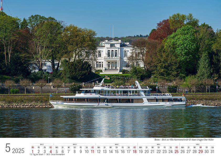 Bild: 9783965352131 | Bonn 2025 Bildkalender A4 quer, spiralgebunden | Holger Klaes | 2025