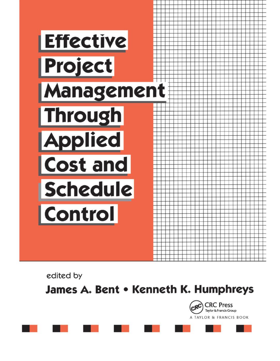 Cover: 9780367401344 | Effective Project Management Through Applied Cost and Schedule Control