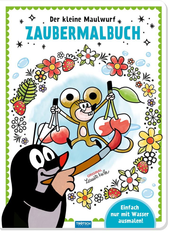 Cover: 9783965528093 | Trötsch Der kleine Maulwurf Malbuch Zaubermalbuch | Malbuch Ausmalbuch