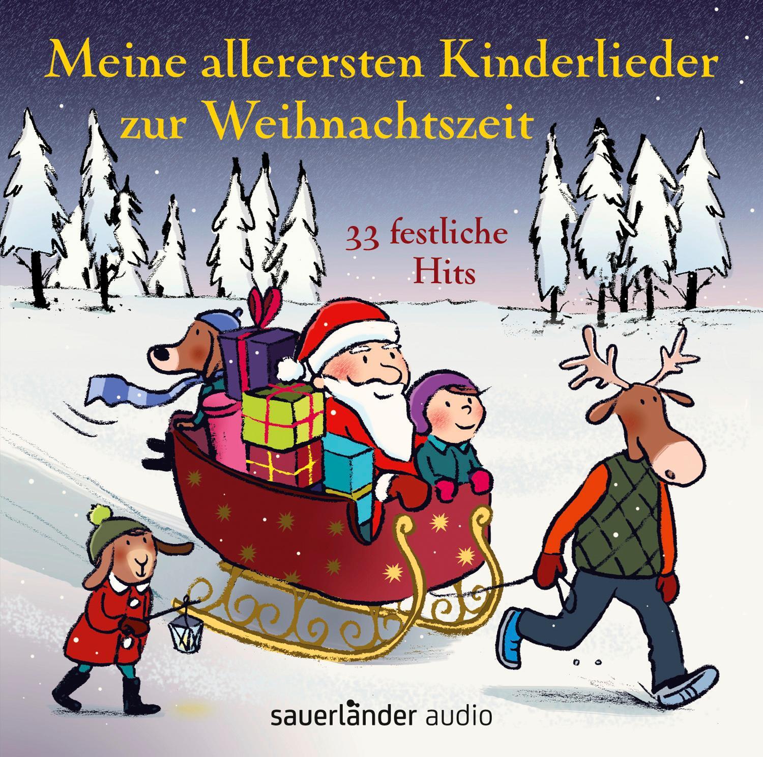 Cover: 9783839847046 | Meine allerersten Kinderlieder zur Weihnachtszeit | 33 festliche Hits