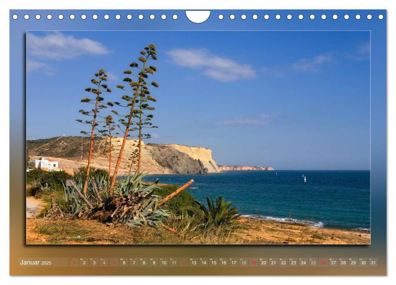 Bild: 9783435787296 | Algarve (Wandkalender 2025 DIN A4 quer), CALVENDO Monatskalender