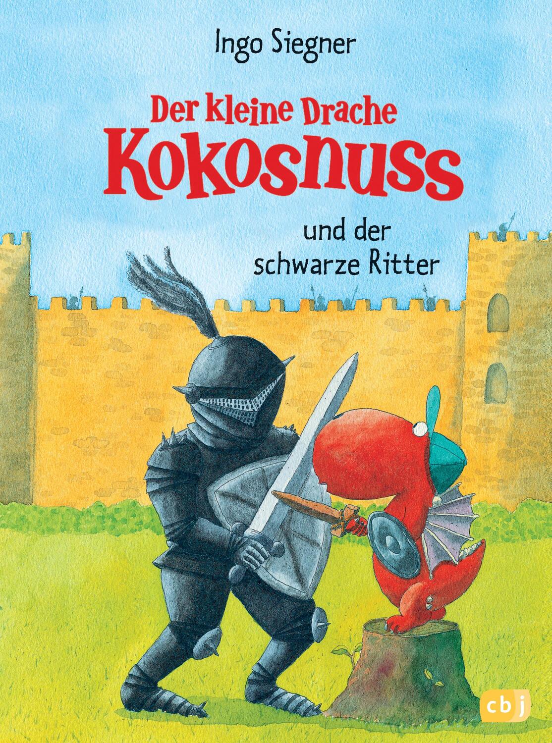 Cover: 9783570128084 | Der kleine Drache Kokosnuss 04 und der schwarze Ritter | Ingo Siegner