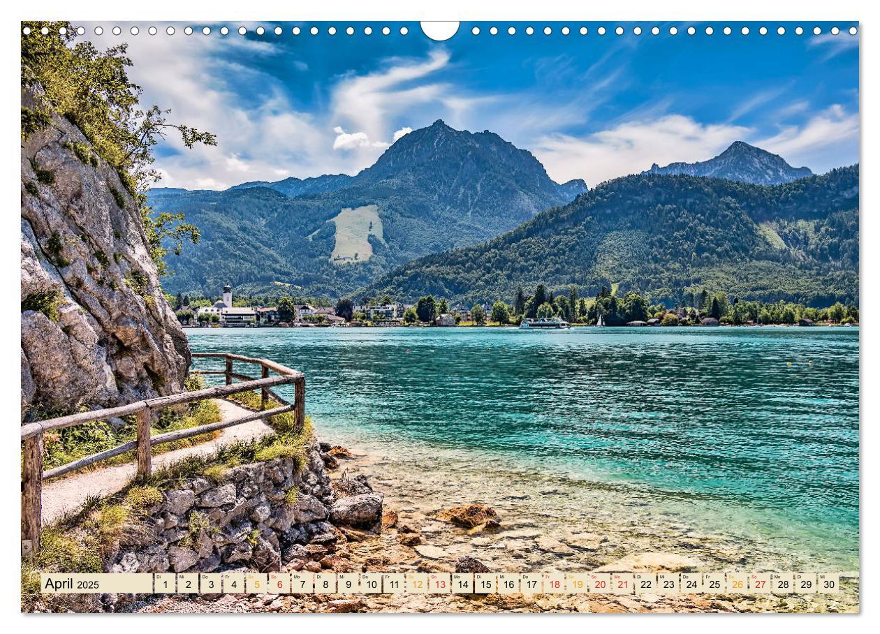 Bild: 9783435458646 | Salzkammergut, überraschend vielseitig (Wandkalender 2025 DIN A3...