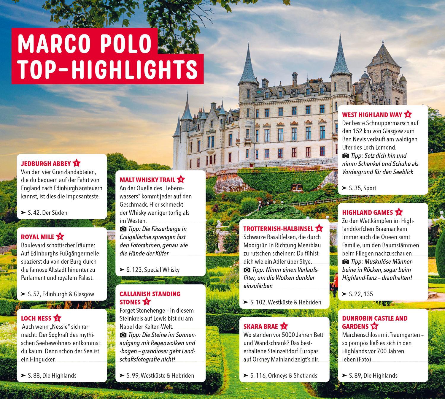 Bild: 9783829719544 | MARCO POLO Reiseführer Schottland | Martin Müller | Taschenbuch | 2023