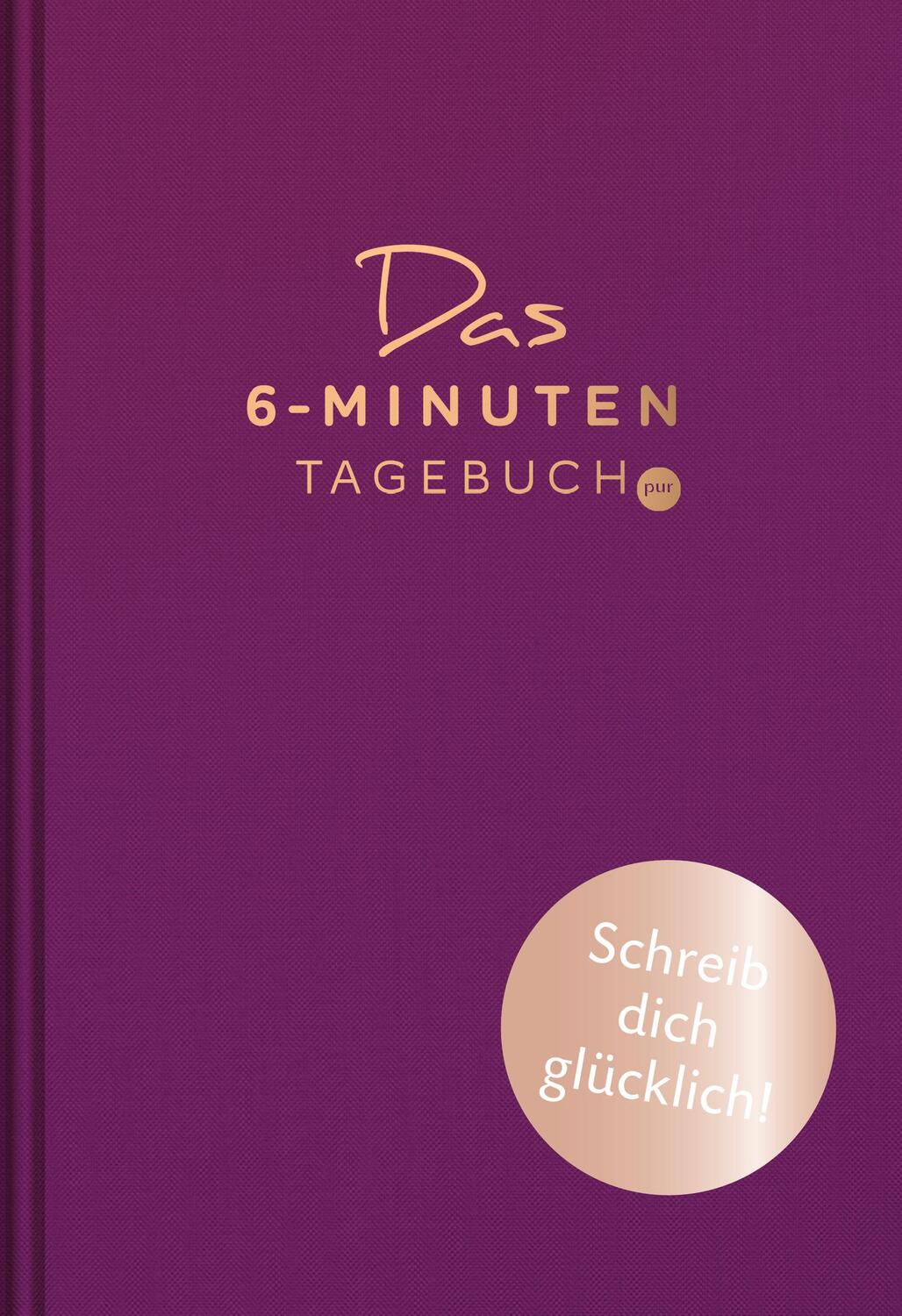 Cover: 9783499005473 | Das 6-Minuten-Tagebuch pur (madeira) | Das Original | Dominik Spenst