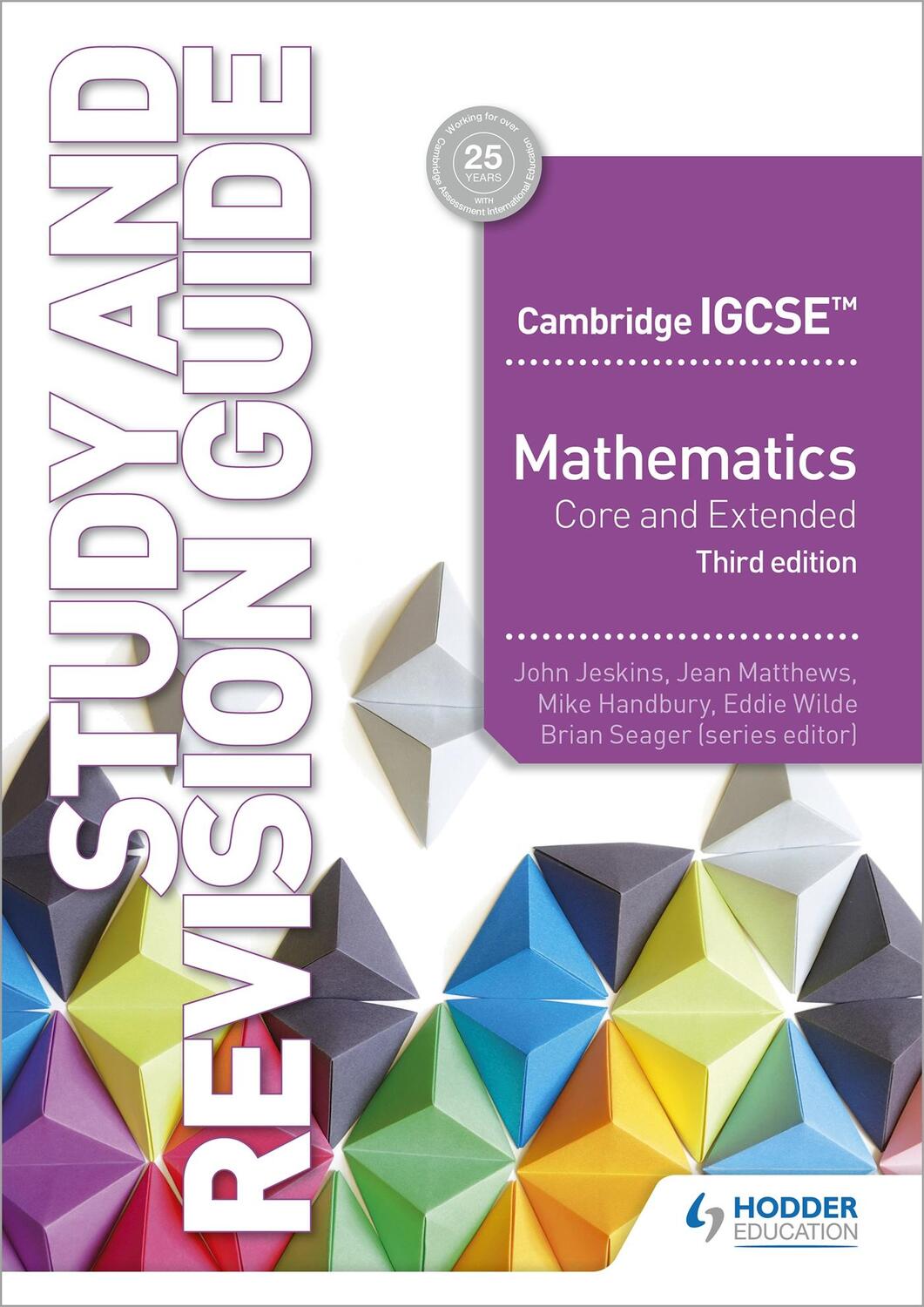 Cover: 9781510421714 | Cambridge IGCSE Mathematics Core and Extended Study and Revision Guide