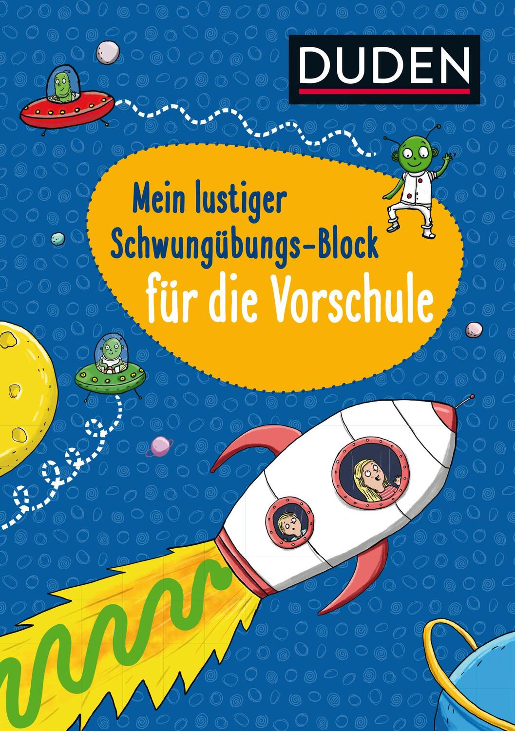 Cover: 9783737333955 | Duden: Mein lustiger Schwungübungs-Block für die Vorschule | Braun