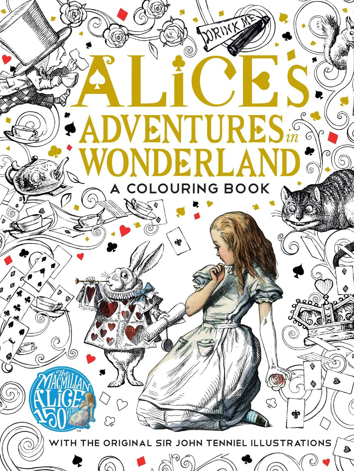 Cover: 9781509813605 | The Macmillan Alice Colouring Book | Lewis Carroll | Taschenbuch