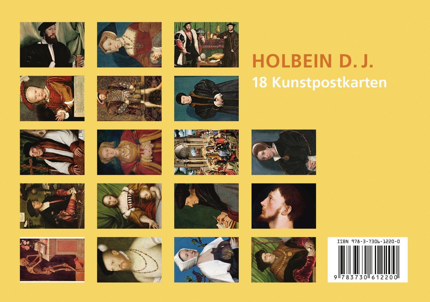 Bild: 9783730612200 | Postkarten-Set Hans Holbein | Stück | Anaconda Postkarten | Deutsch