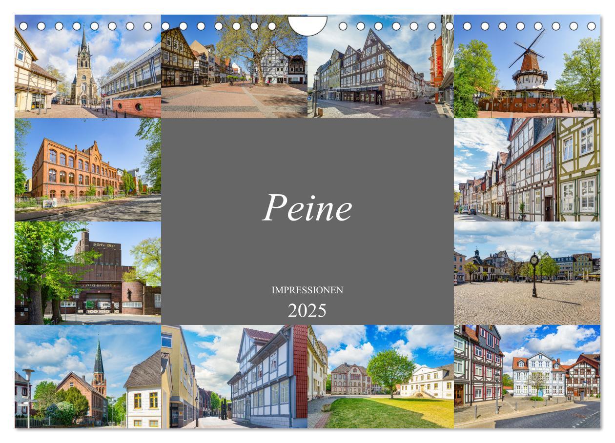 Cover: 9783435053148 | Peine Impressionen (Wandkalender 2025 DIN A4 quer), CALVENDO...