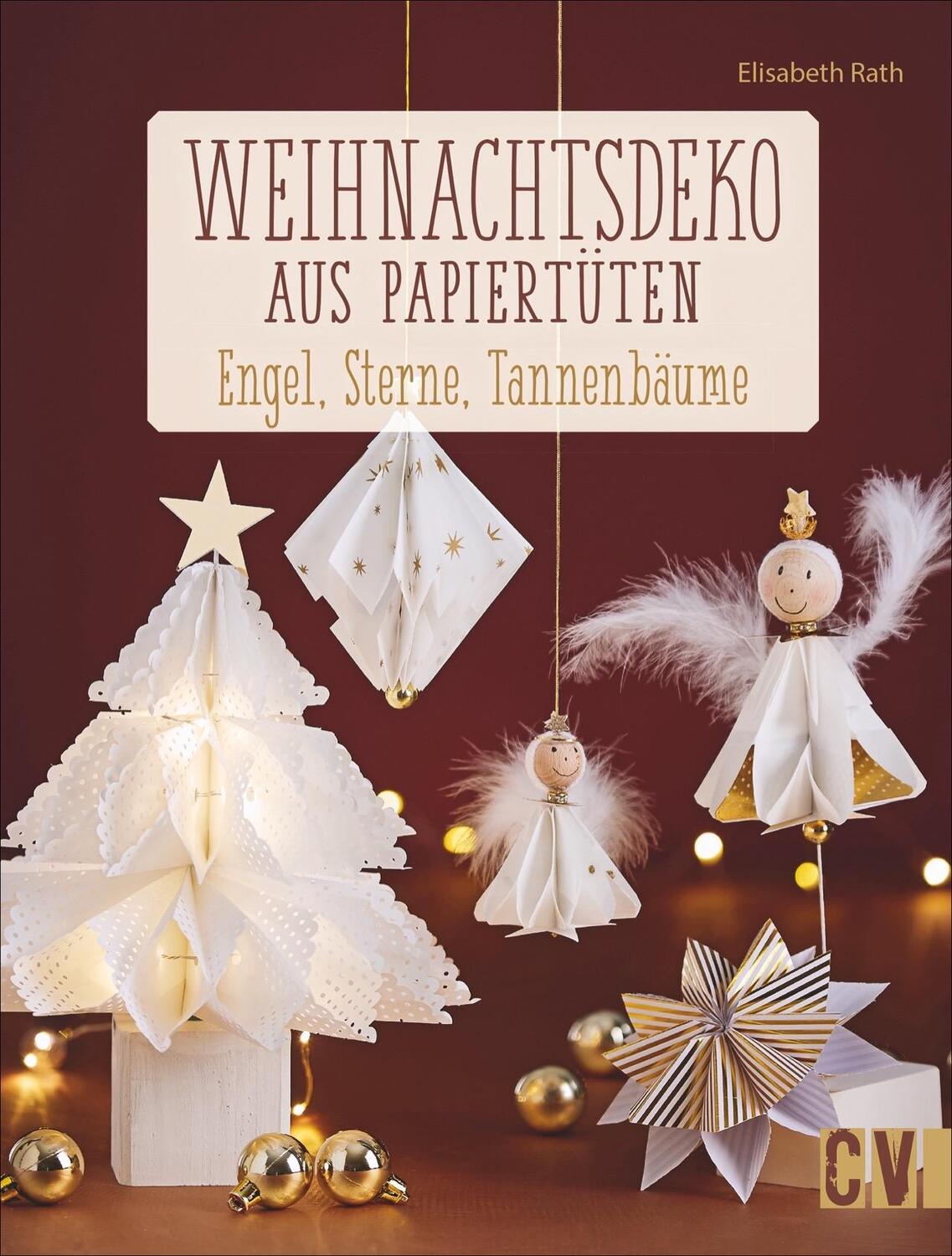 Cover: 9783838837000 | Weihnachtsdeko aus Papiertüten | Engel, Sterne, Tannenbäume | Rath