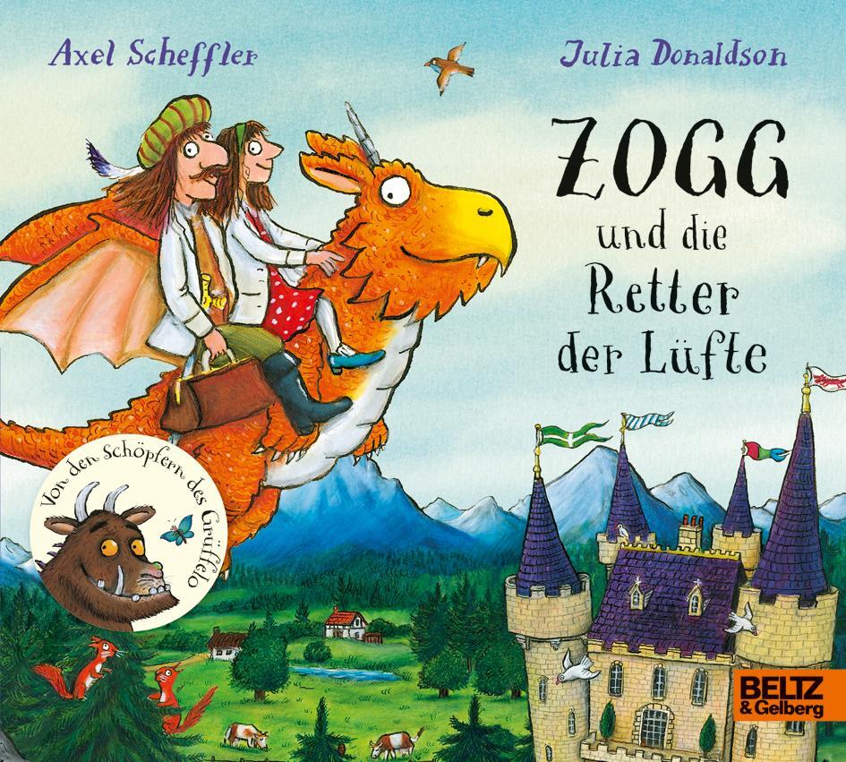 Cover: 9783407812285 | Zogg und die Retter der Lüfte | Pappbilderbuch | Scheffler (u. a.)