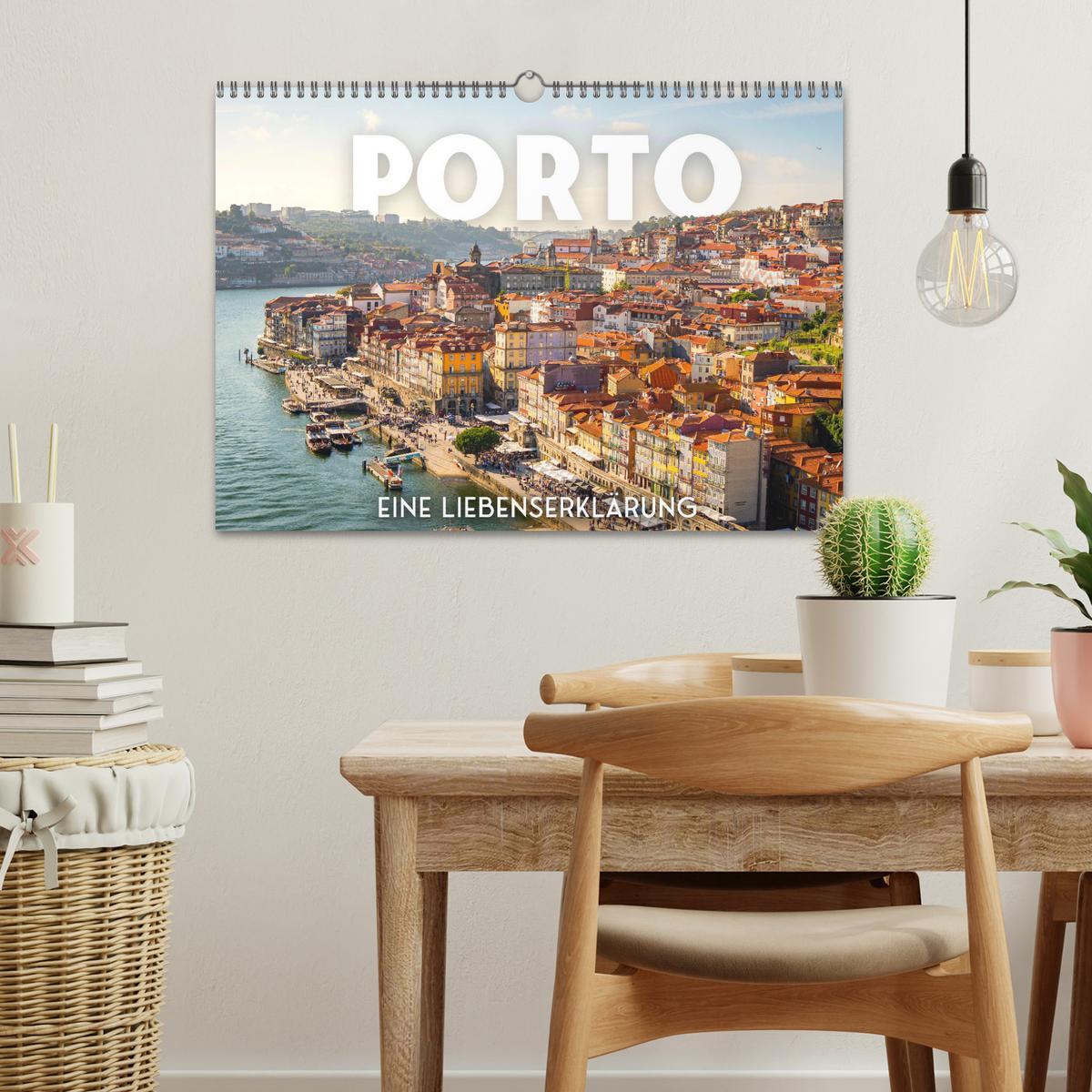 Bild: 9783383936364 | Porto - Eine Liebeserklärung (Wandkalender 2025 DIN A3 quer),...