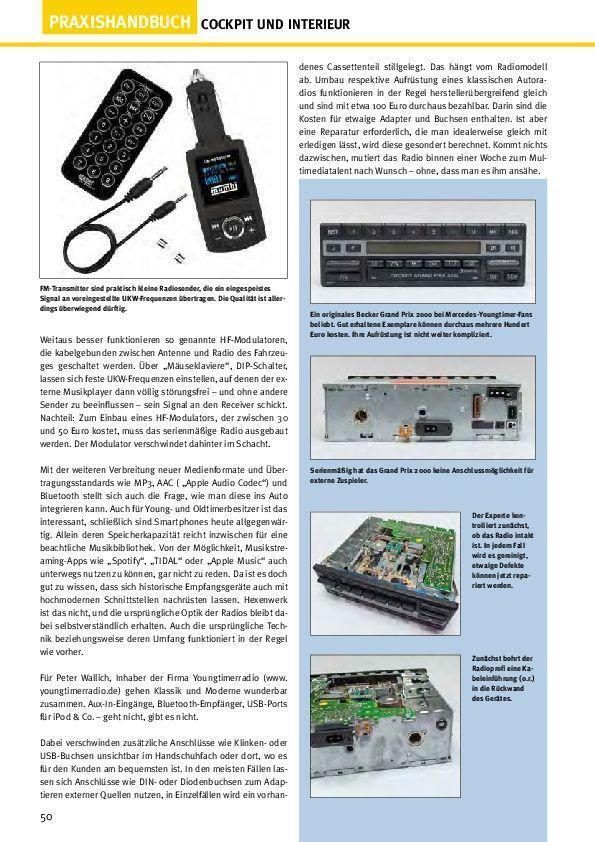 Bild: 9783958433120 | Praxishandbuch Cockpit & Interieur | Reparieren, Restaurieren, Pflegen