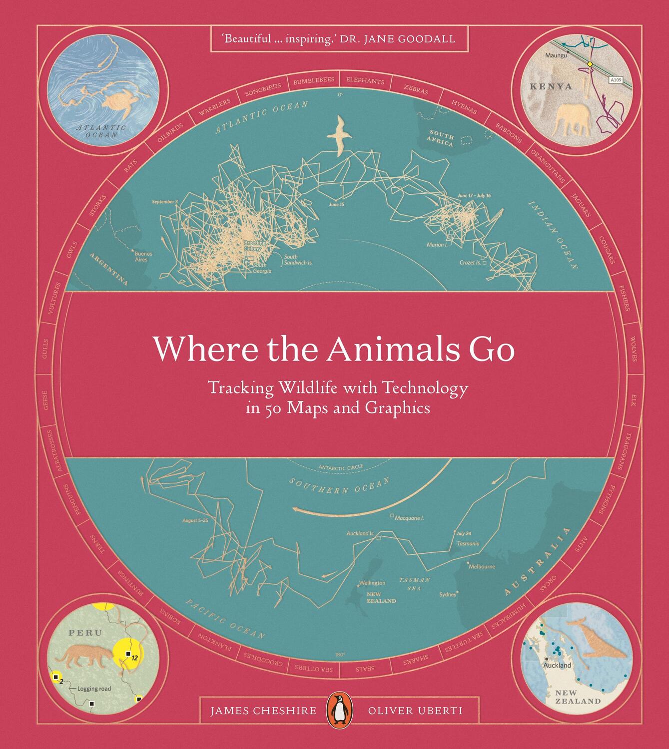Cover: 9780141982229 | Where The Animals Go | James Cheshire (u. a.) | Taschenbuch | Englisch