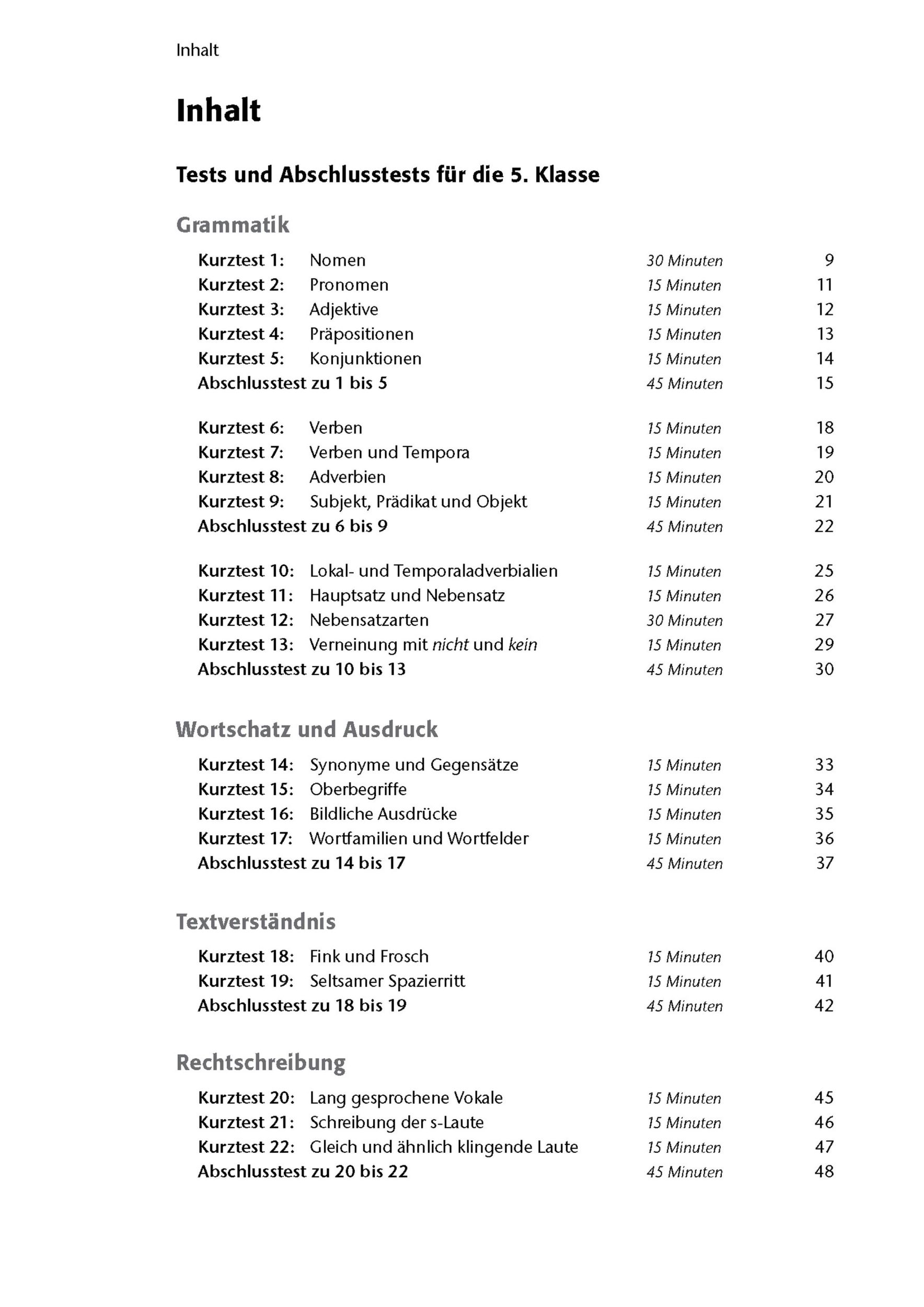 Bild: 9783804415904 | Fit in Test und Klassenarbeit - Deutsch 5./6. Klasse Gymnasium | Süß