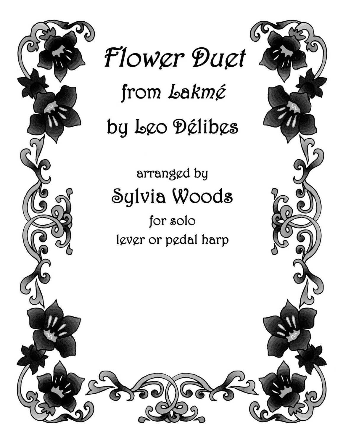 Cover: 669619661417 | Flower Duet (From Lakeme) | Harp | Buch | 2013 | Sylvia Woods